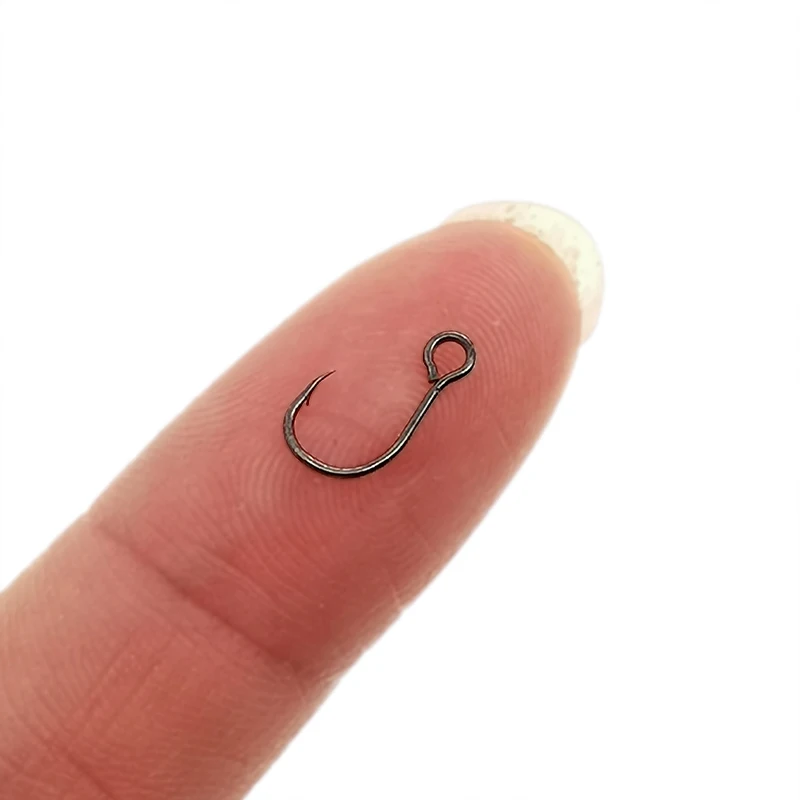 Fishing Hook Barbless - 12 Pcs/Banyak Ukuran 4 #-12 #