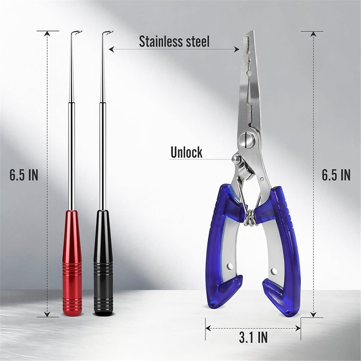 Fishing Hook Stainless Steel - Alat Pelepas Kail Ikan T34C &