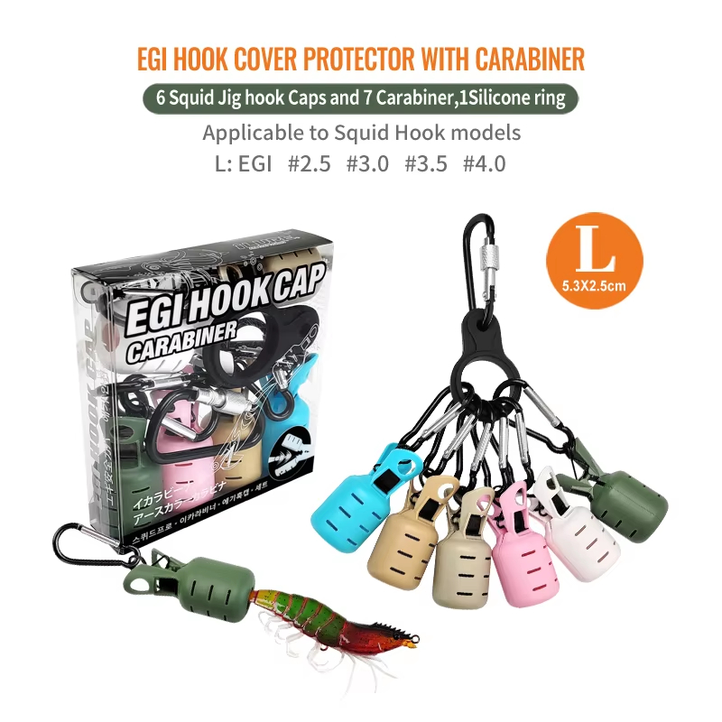 6pcs Kit Pelindung Tutup Kait  - Fishing Hook Jig ulasan dan harga
