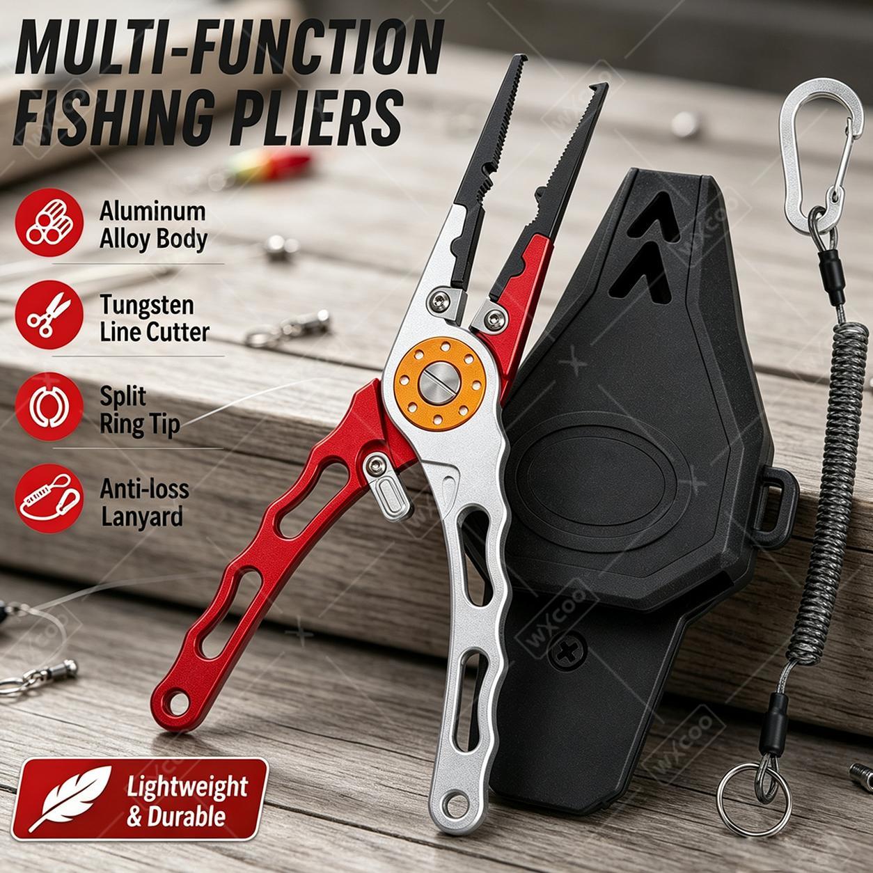 WXCOO Tang Pembuka Cincin Pemo - Fishing Hook Sharpener ulasan dan harga