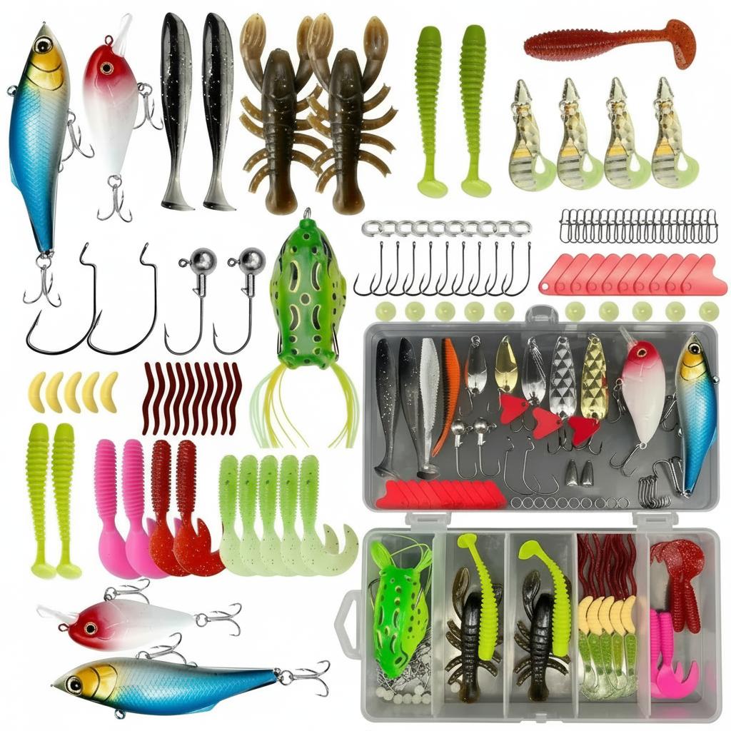 133Pcs Kotak Perlengkapan Panc - Fishing Hook Jig ulasan dan harga