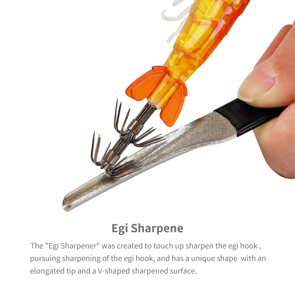 Perlengkapan Pancing Eging 4in - Fishing Hook Sharpener ulasan dan harga
