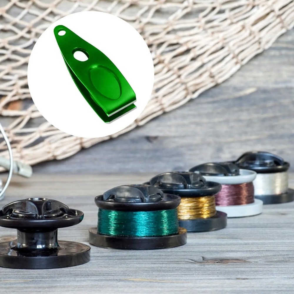 1pc Pemotong Senar Pancing Por - Fishing Hook Sharpener ulasan dan harga