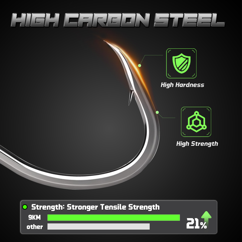 Kait umpan hidup 9KM kail panc - Fishing Hook Circle ulasan dan harga